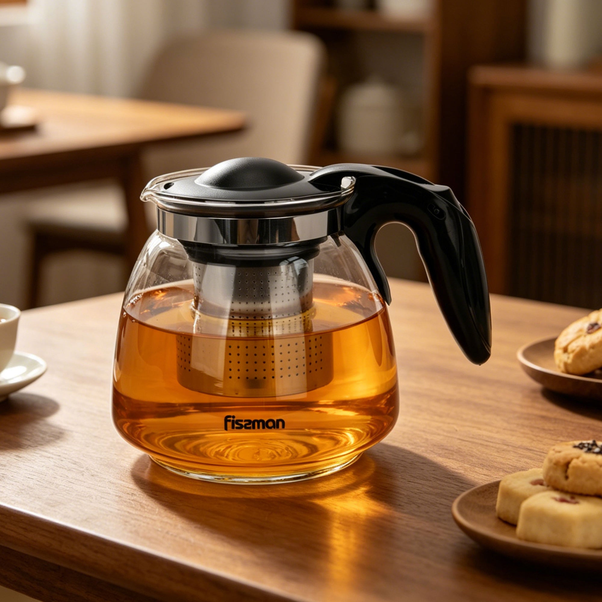 Tetera de Vidrio con Infusor Central 900 ml.